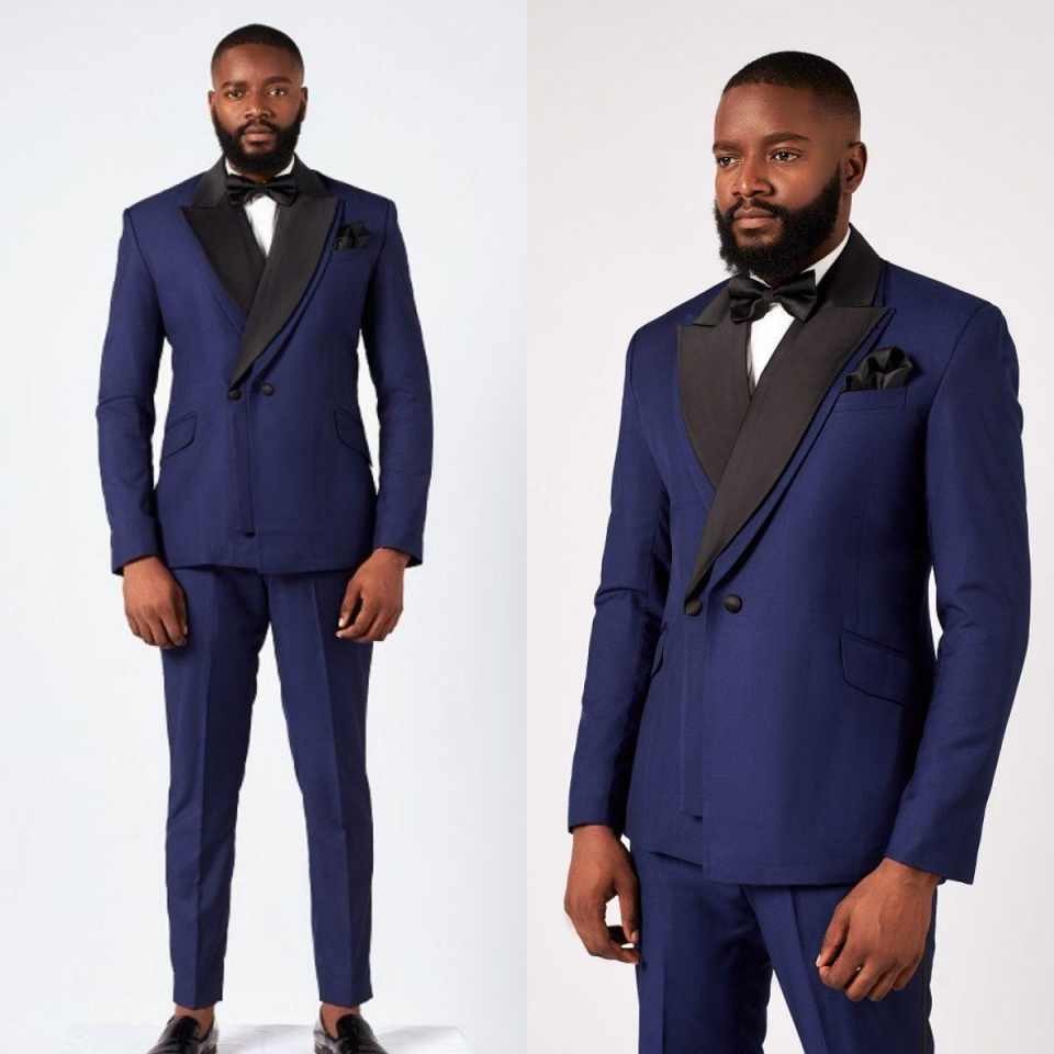 Men Formal Wear Modern - Eleganckie smokingi ślubne z klapami w