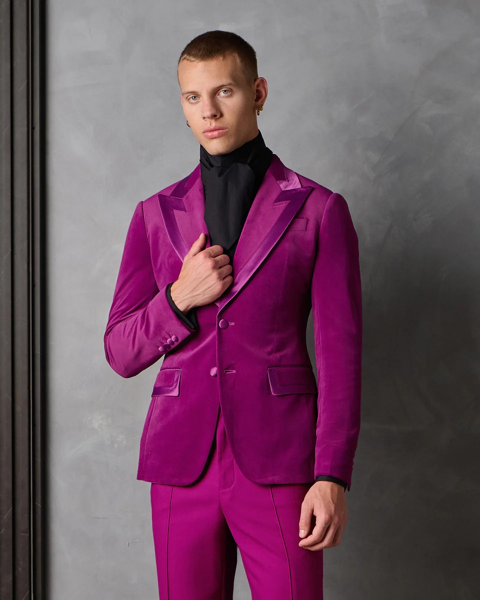 Eleganckie męskie smokingi ślu – Men Formal Wear Modern recenzja i cena