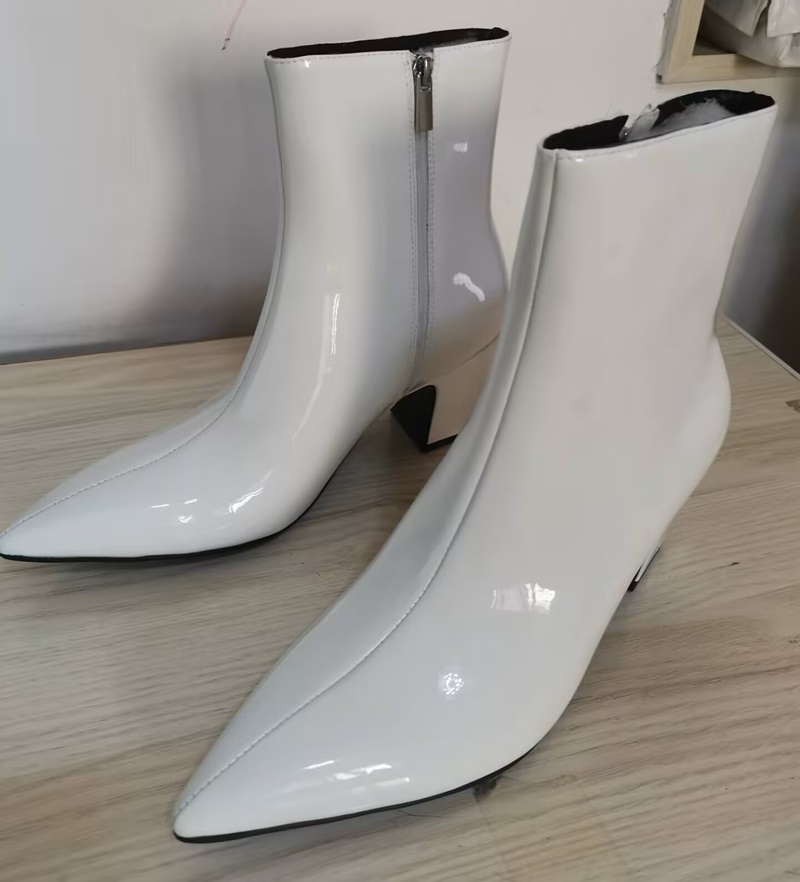 Nowe modne białe buty męskie,  – Men Formal Wear With Boots recenzja i cena