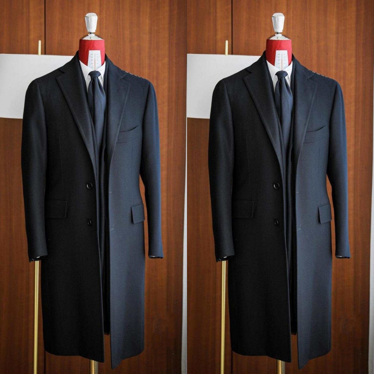 Męski długi płaszcz wizytowy z – Men Formal Wear Modern recenzja i cena
